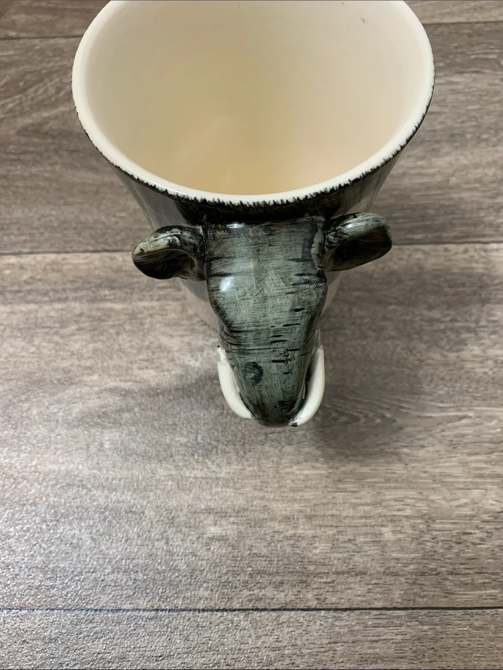 Pier 1 Imports Ceramic Elephant Mug